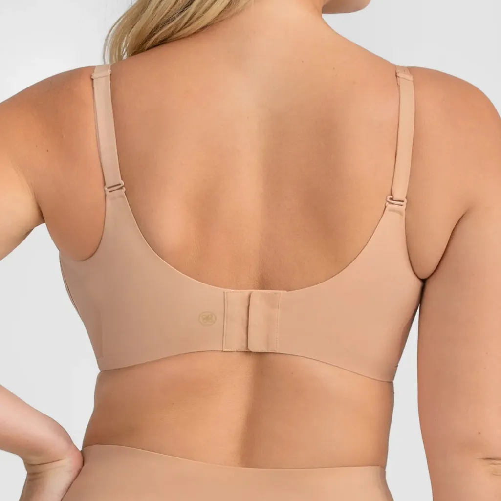 Honeylove CrossOver Bra Sand Tan Beige Nude Size 1X - Image 3