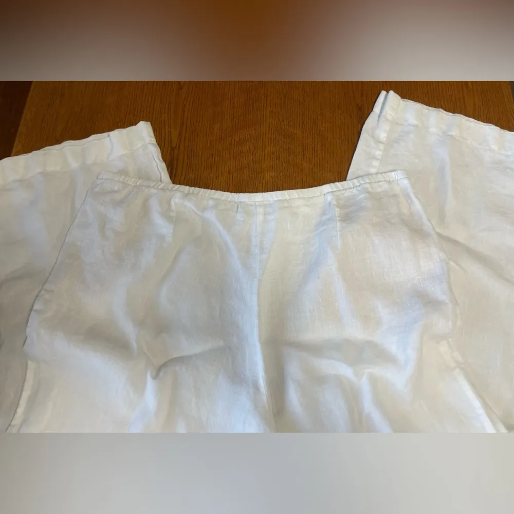 J. Jill 100% Linen Baggy Pants Size XL - Image 5