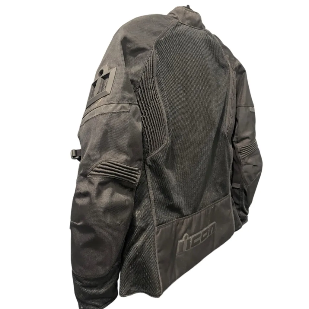 Icon Contra 2 NWT Perforated Jacket Size Large Biker Motorcycle Women's Black - Image 16