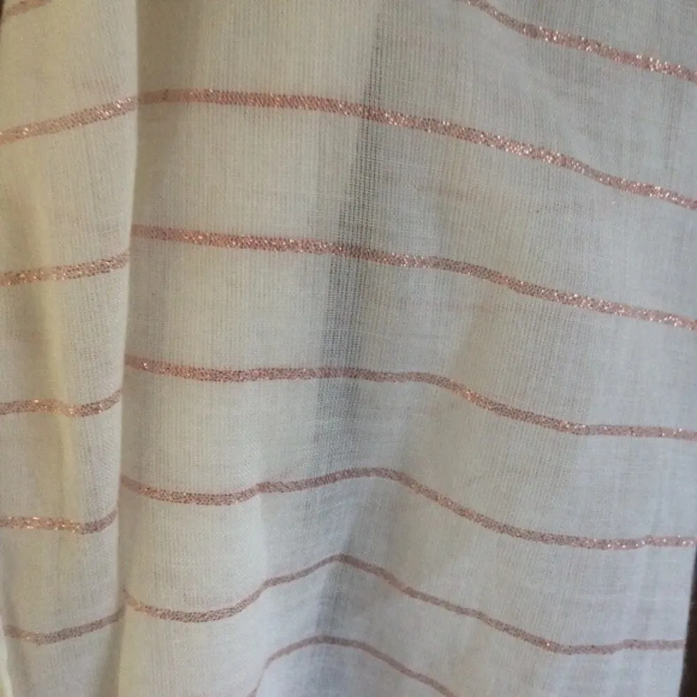 Aerie Pink and White Circle Scarf - Image 3