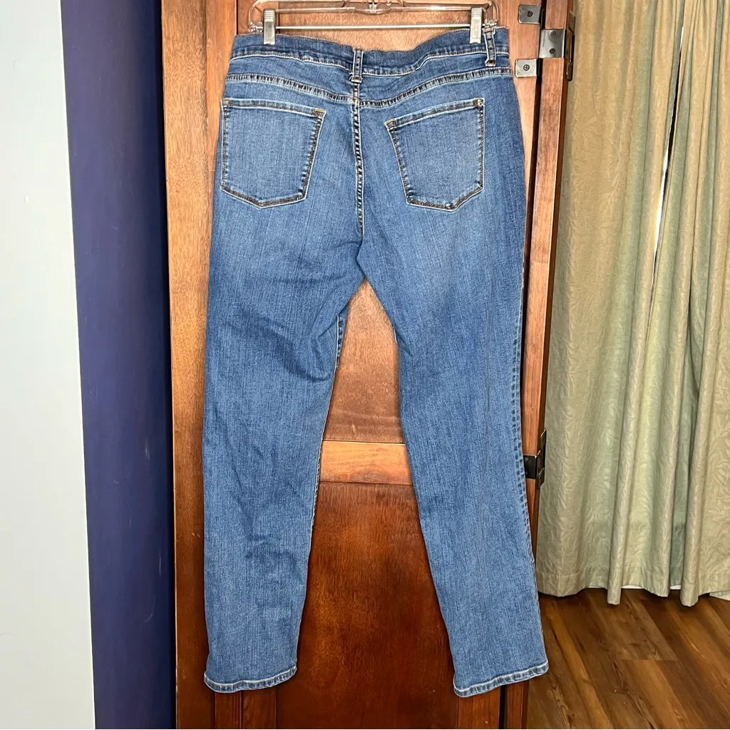 Victoria’s Secret VS Boyfriend Blue Jeans Size 14 Relaxed Mid Rise Stretch - Image 5