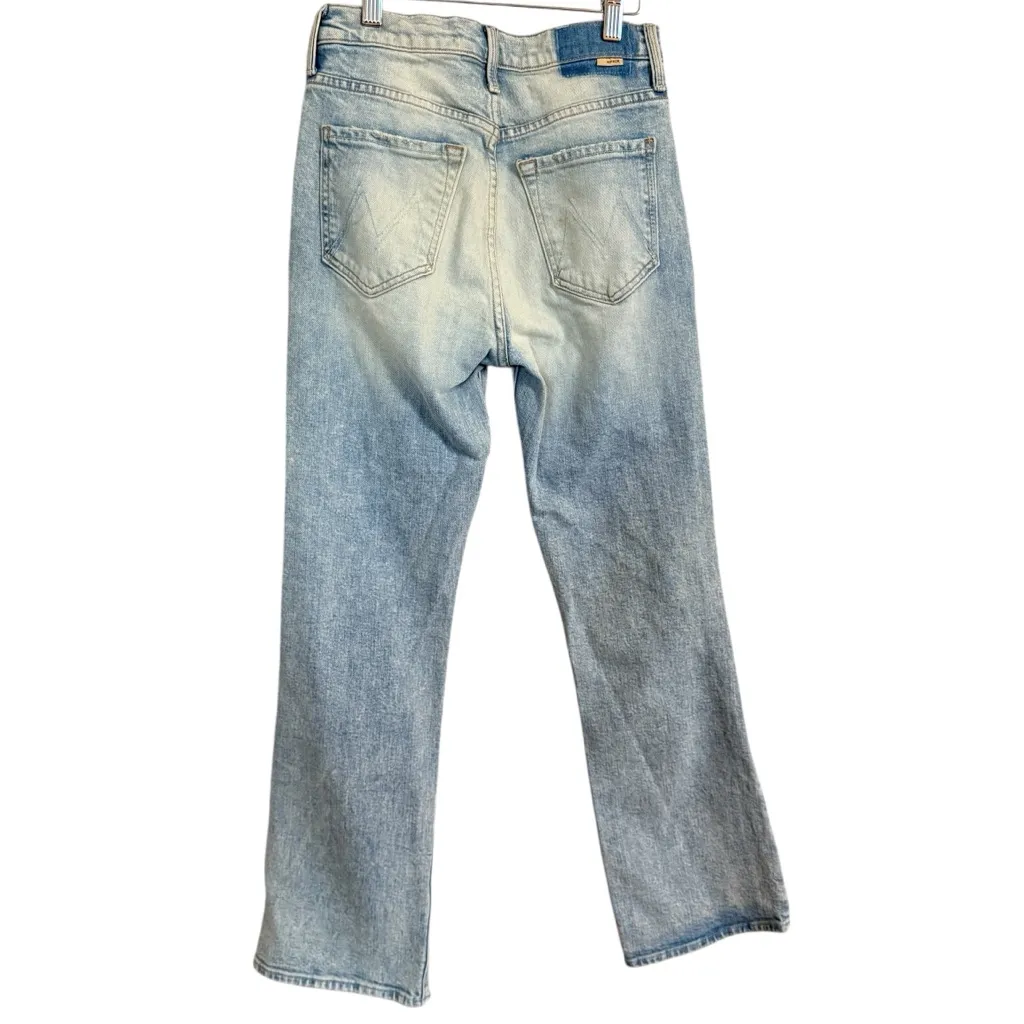 MOTHER The Tripper Skating On Thin Ice Jeans 28 Blue Size 25 - Image 6