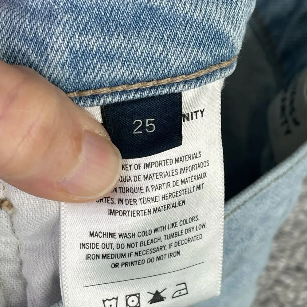 Citizens of Humanity Olivia Jeans Women's 25 Blue Slim Straight High Rise Light - Image 7