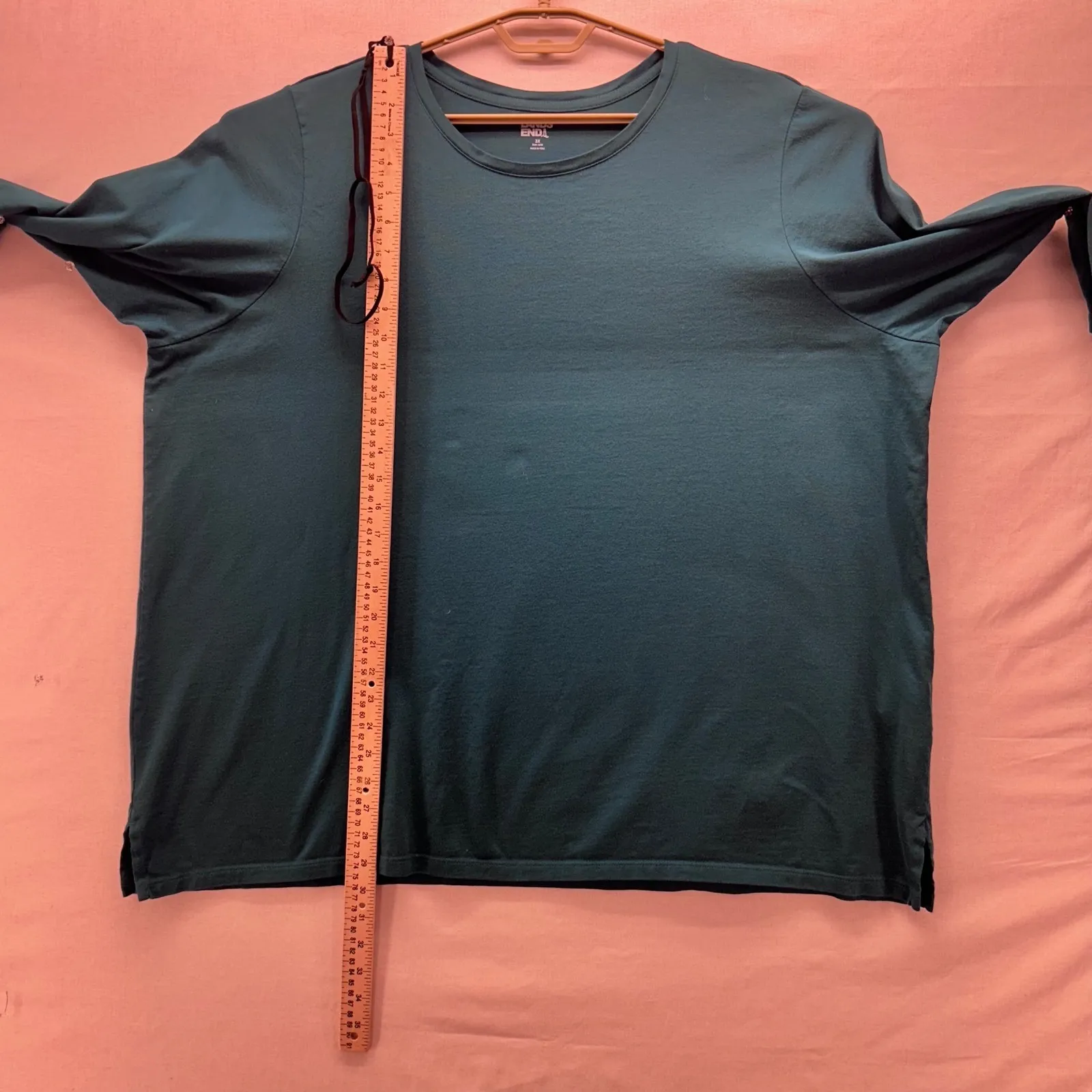 Lands End Shirt Teal 3X - Image 12