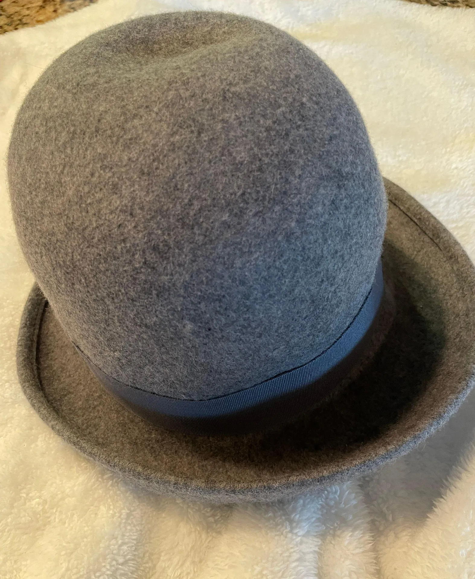 NWT Grey Wool Hat - Image 2