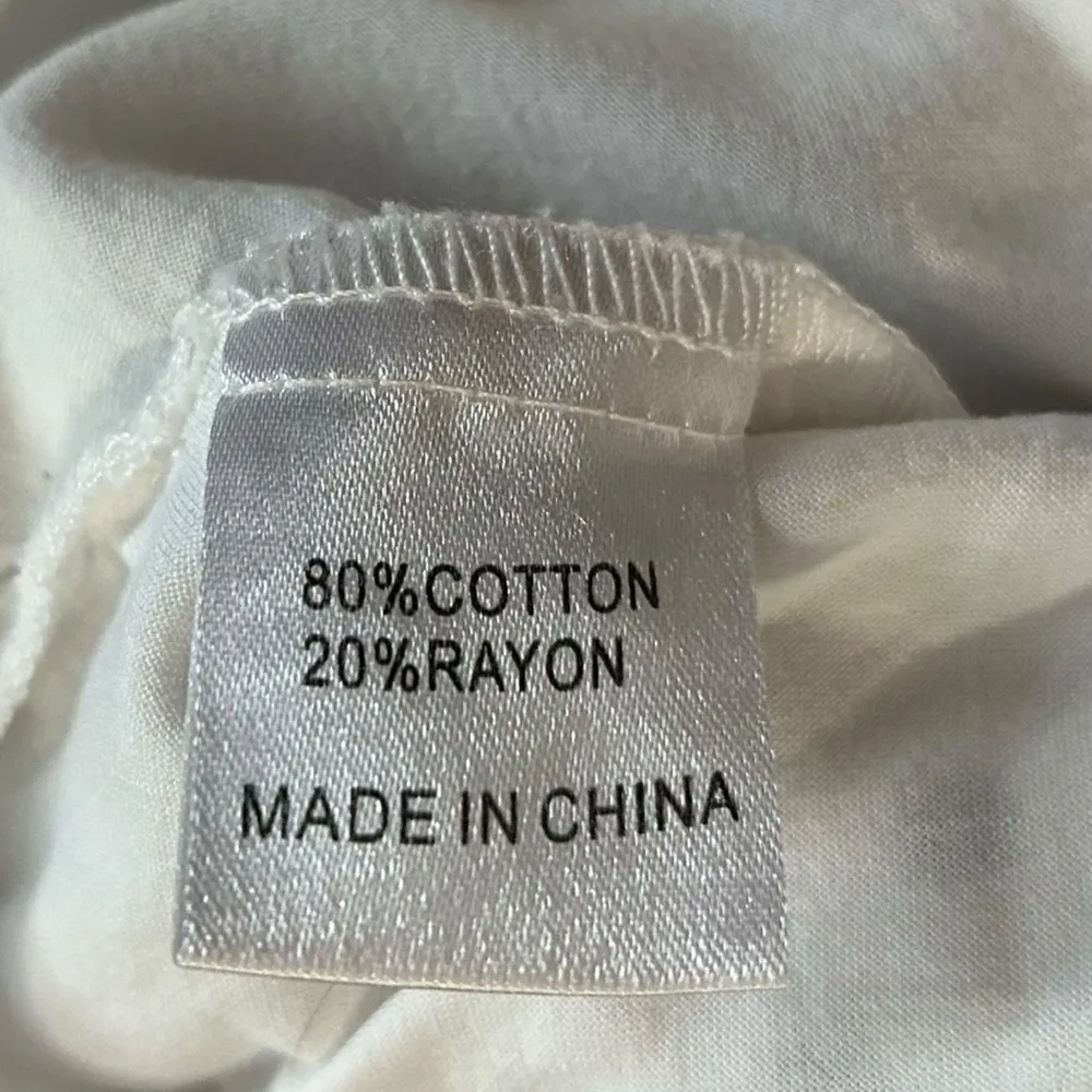 Women’s Nate Dainty Floral Mini Dress Blue White Ruffle Cut out 4 - Image 11