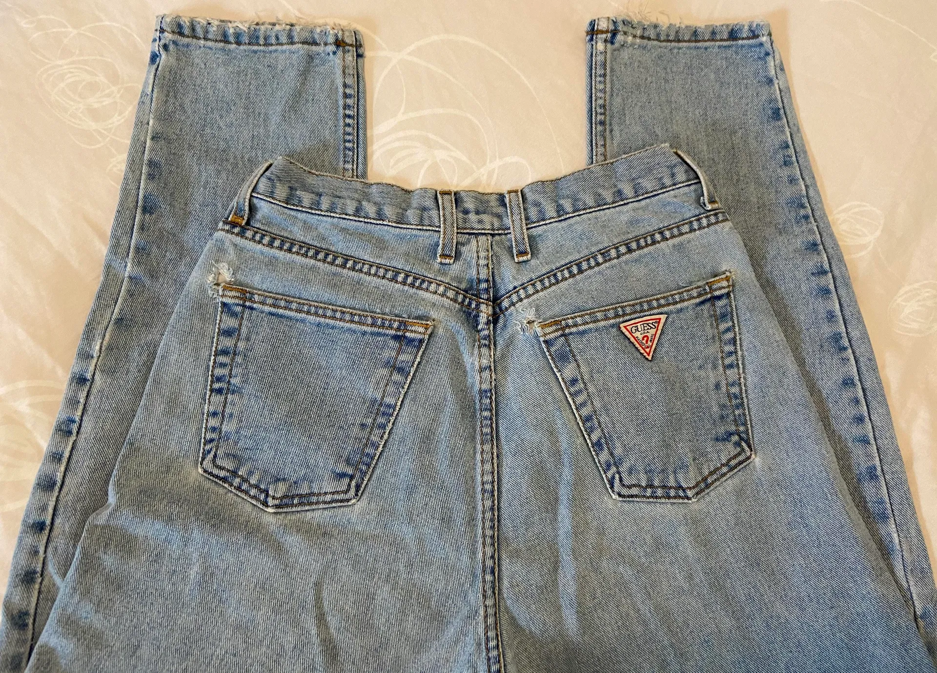 Guess High Waisted Mom Jeans - Image 2
