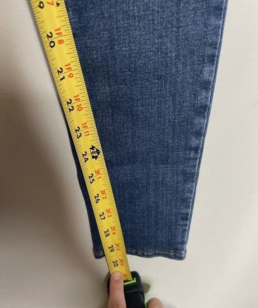 L’agence Marguerite High Rise Skinny Jeans Medium Wash New Vintage Size 25 - Image 13