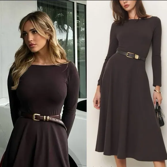 Reformation Wiley Knit Dress - Image 2