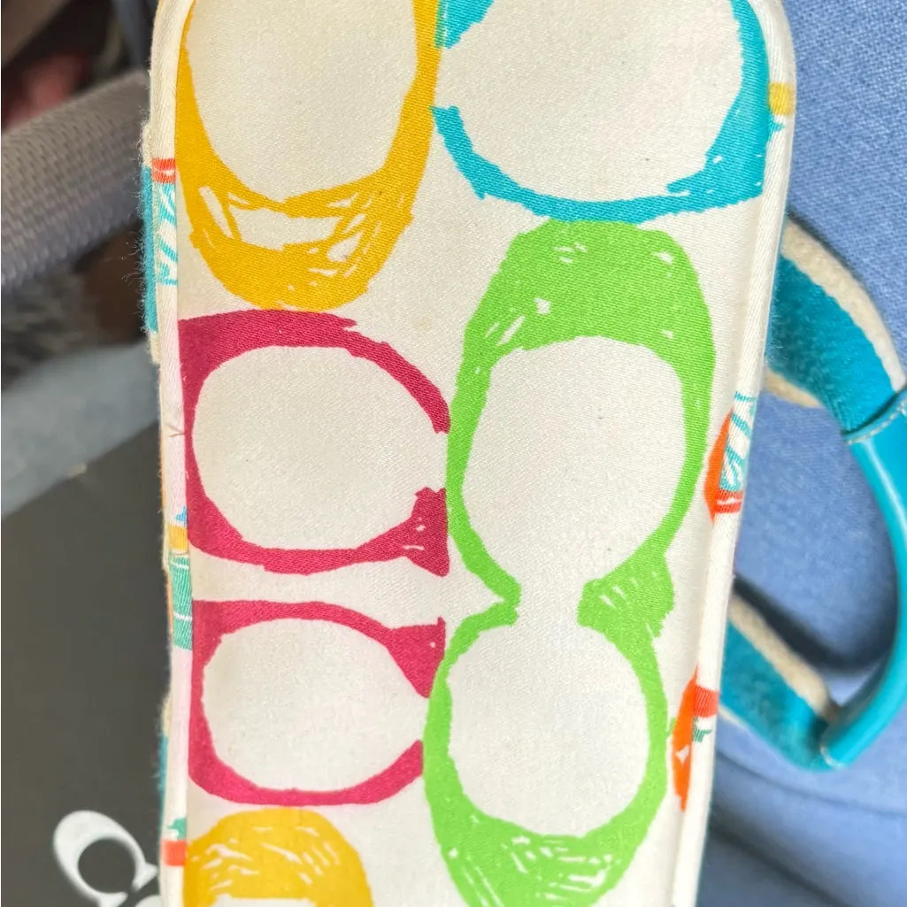 Coach  Hampton Scribble Signature Mini Tote Bag - Image 7