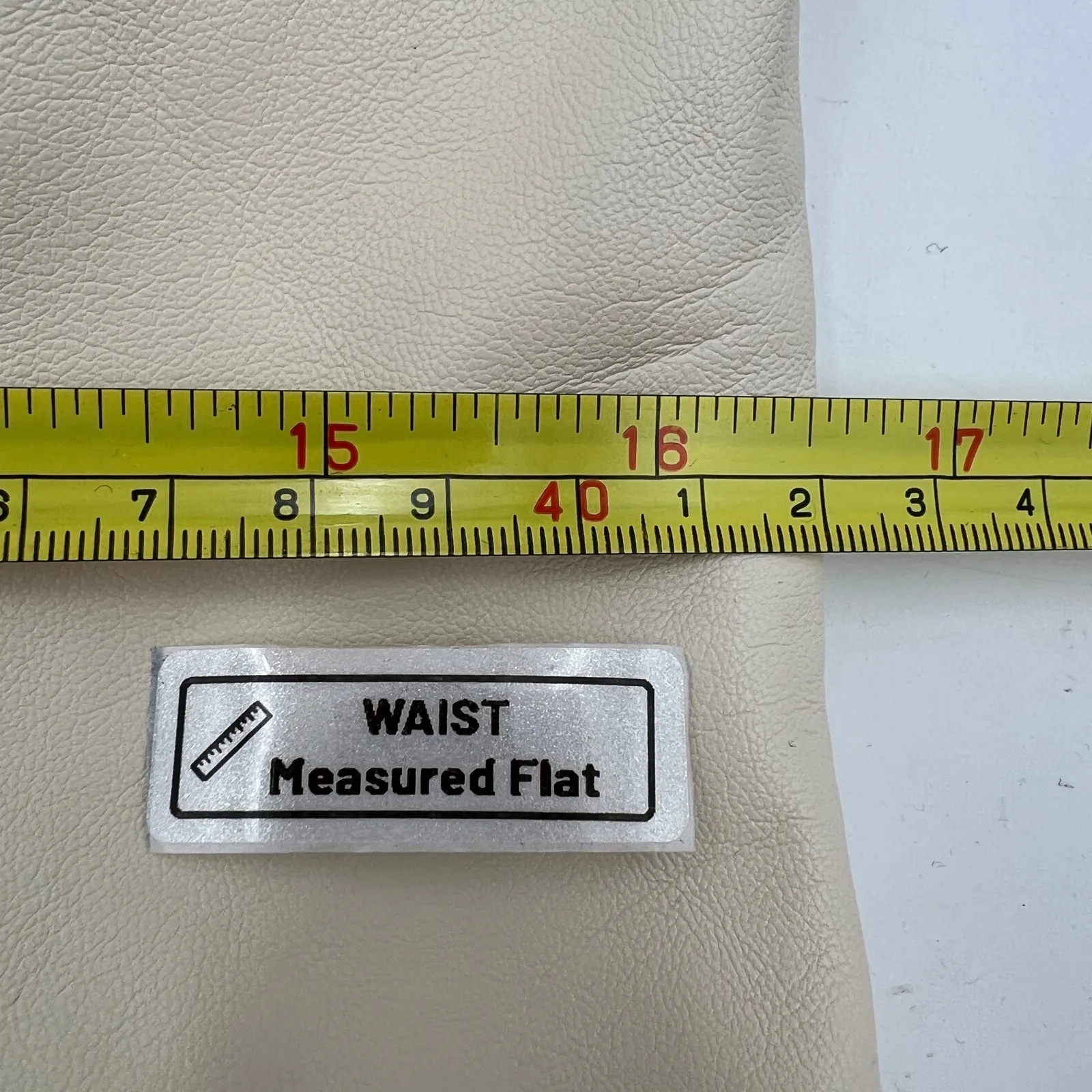 Aje Claire Pearl Mini Dress Faux Leather Ivory Cream Ecru White Size 8 - Image 7