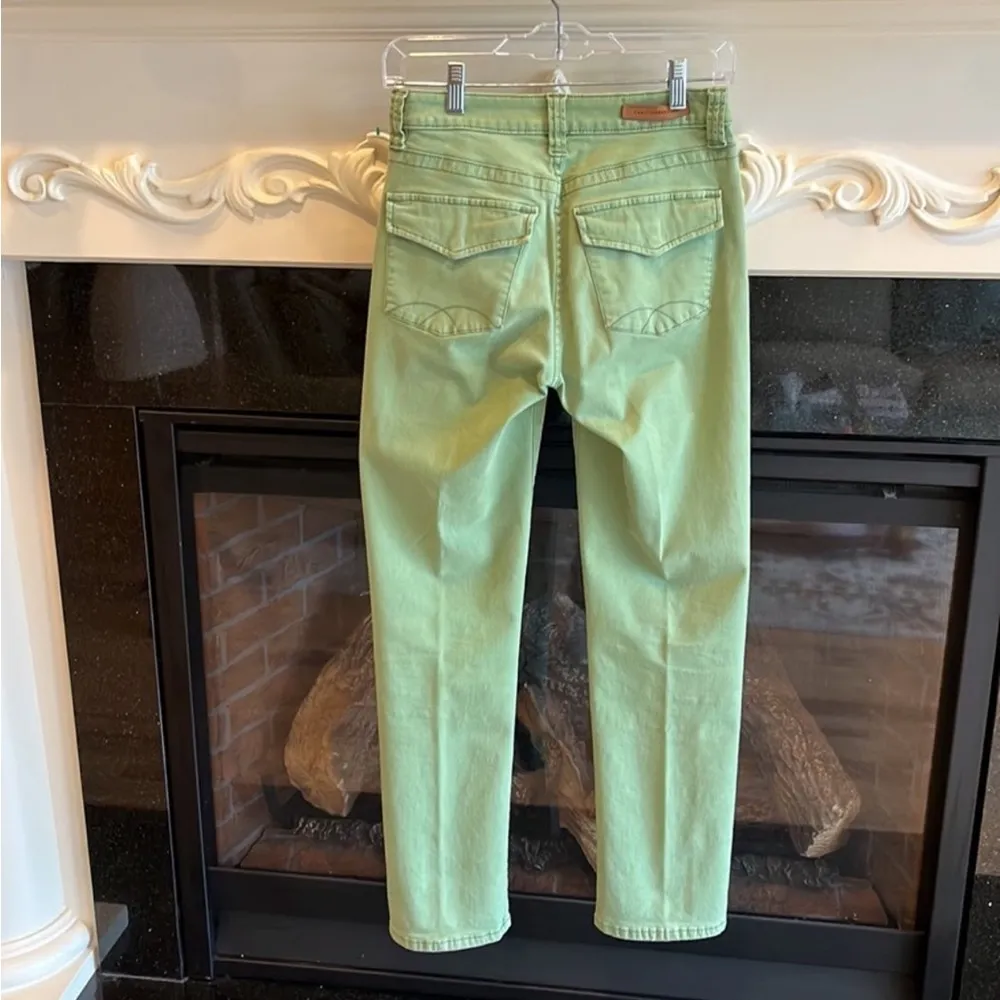 The Comfy Christopher Blue Pants Flap Pockets Womens 2 Cotton - Image 2