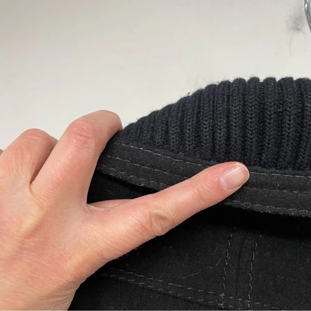 Laundry Shelli Segal Black Belted Short Trench Coat 4 - Image 6