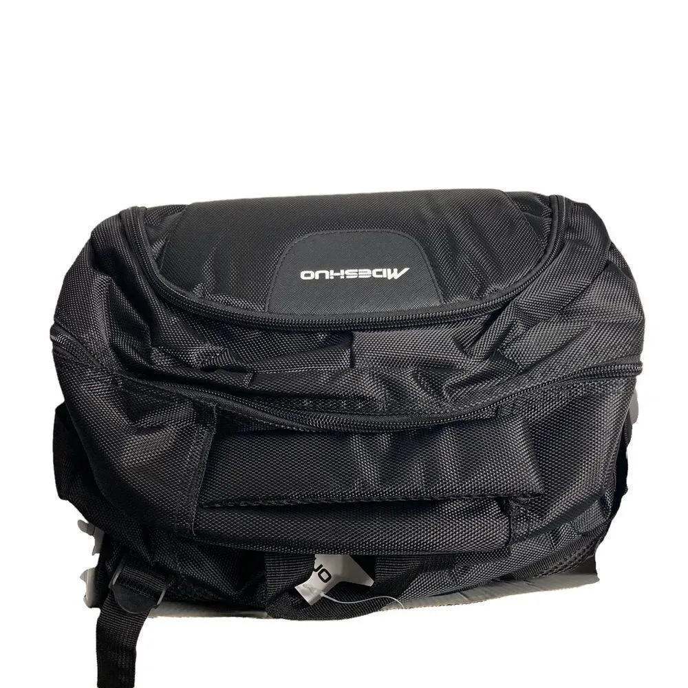 ‎MDESHUO Laptop Backpack Black Unisex New With Tags Black - Image 3