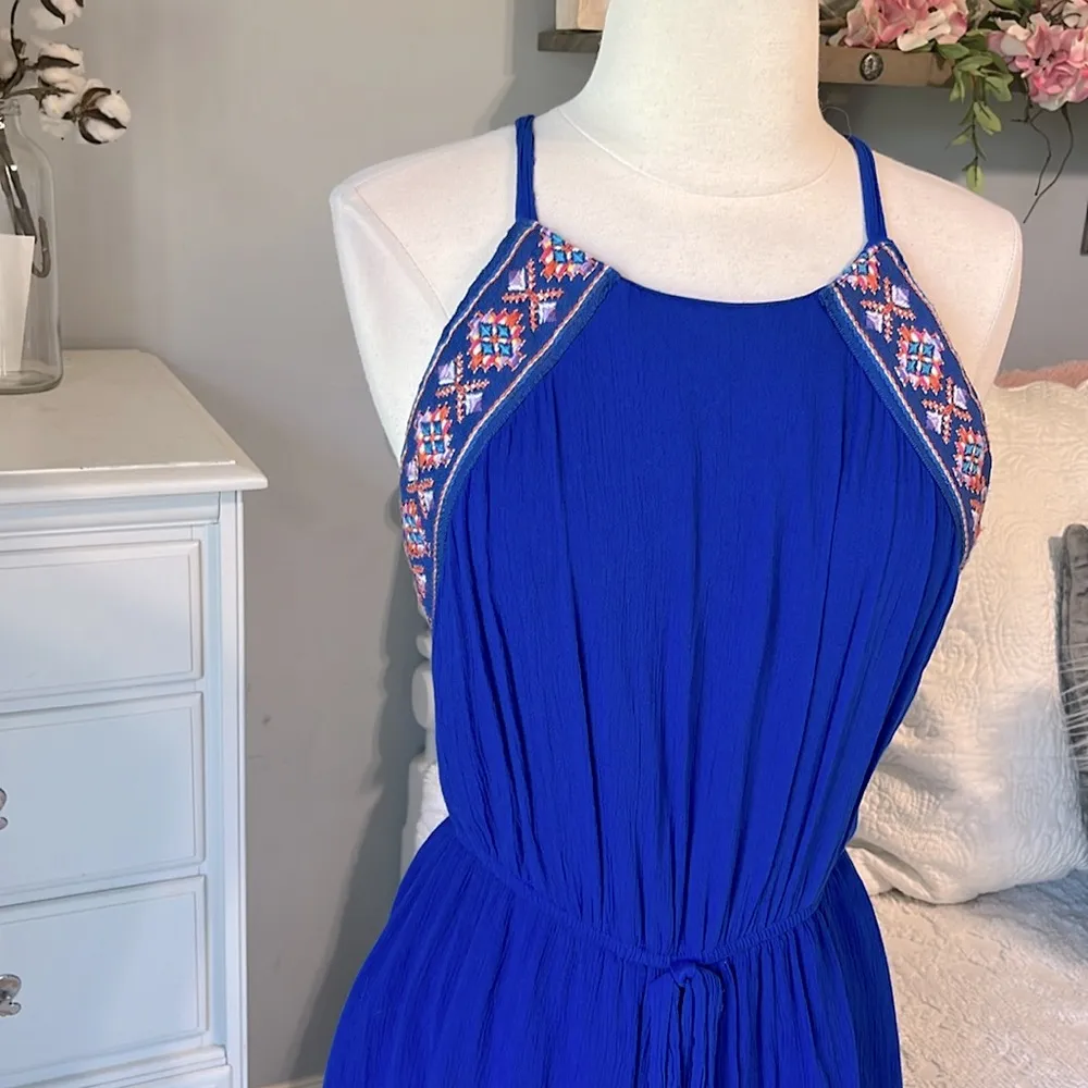 Royal Blue Romper As U Wish Womens XS - Image 8