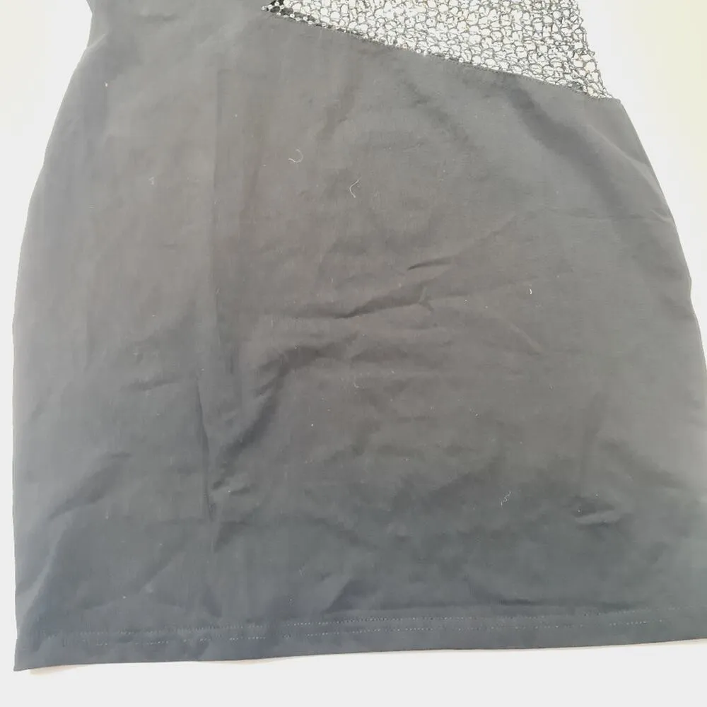 Superdown Cia Mini Dress in Black Medium - Image 7