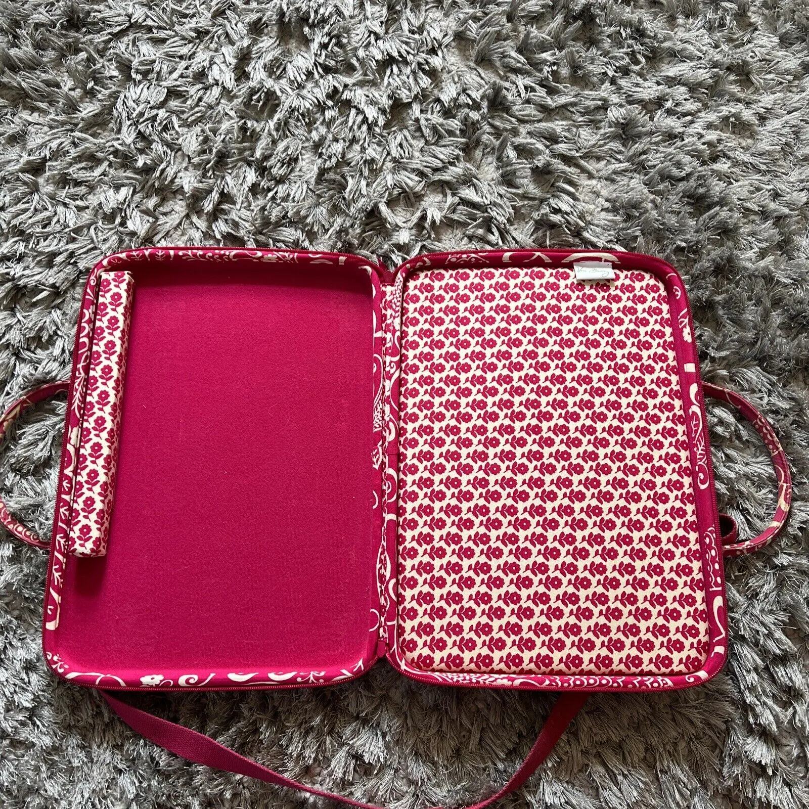 Vera Bradley Twirly Birds Pink Hardshell Laptop‎ Case - Image 15