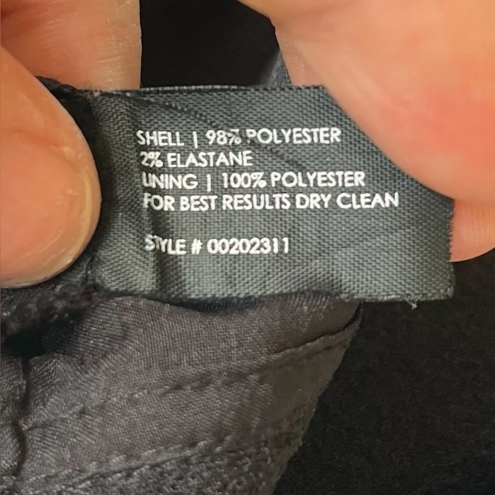 Club Monaco Black Strapless Tiered Ruffle Cocktail Dress - Size 0 - Image 7