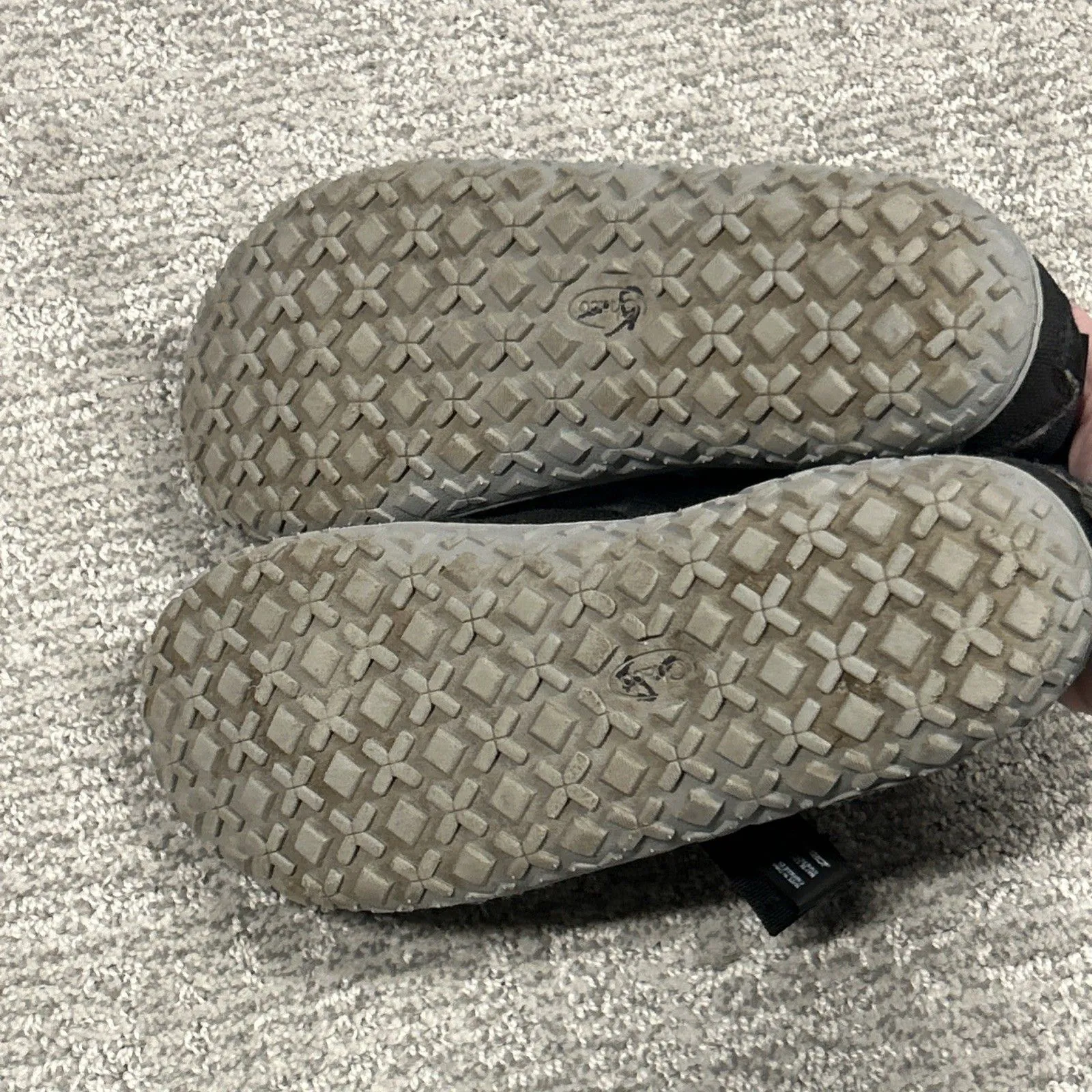 Chaco Ramble Womens Size 7.5 Wool Plaid Indoor Outdoor Slipper Shoes Black Gray - Image 9