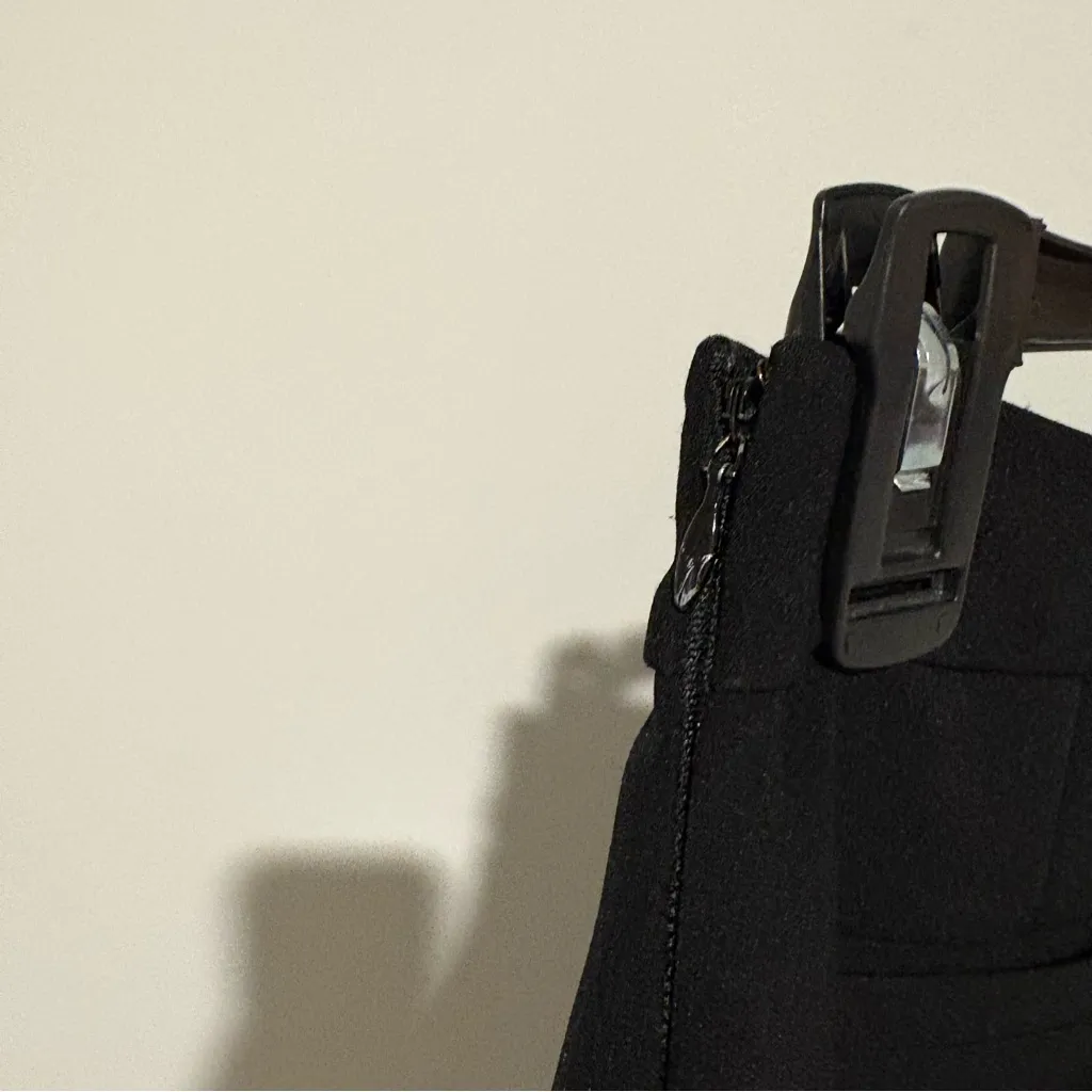 KATE SPADE NEW YORK Pants Side Zipper straight Dress Slacks Women's black size 4 - Image 3