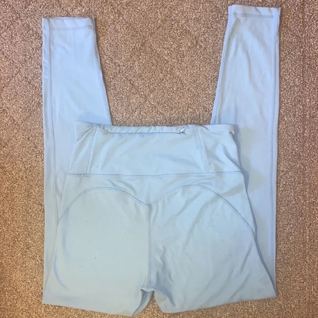 Charlotte Russe Refuge Blue Exercise Skinny Leggings - Image 3