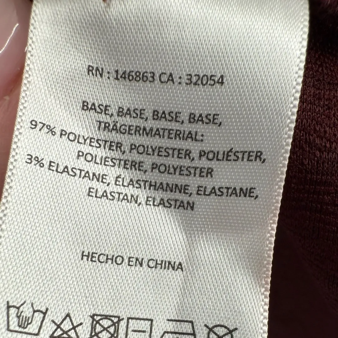 Mare Mare x Anthropologie Odila Wine Red Floral Textured Tunic Dress Size Medium - Image 16