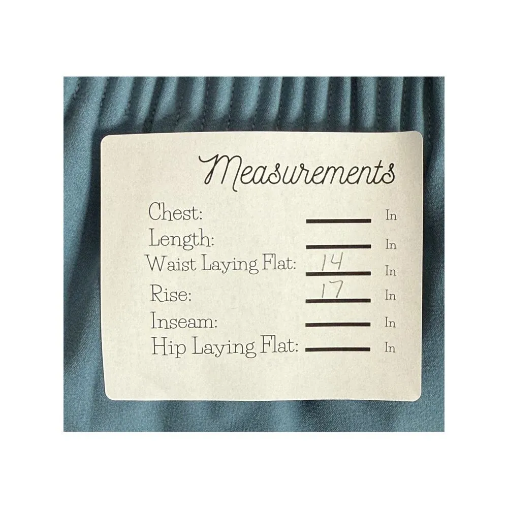 J.Crew Mercantile Paper Bag Pleated Mini Skirt A Line Pockets 2  Baby Blue #3335 - Image 9