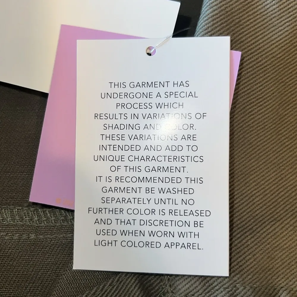 NWT Ascot and Hart Green Khaki Utility Graphic Shirt Jacket AA3 Size L - Image 6