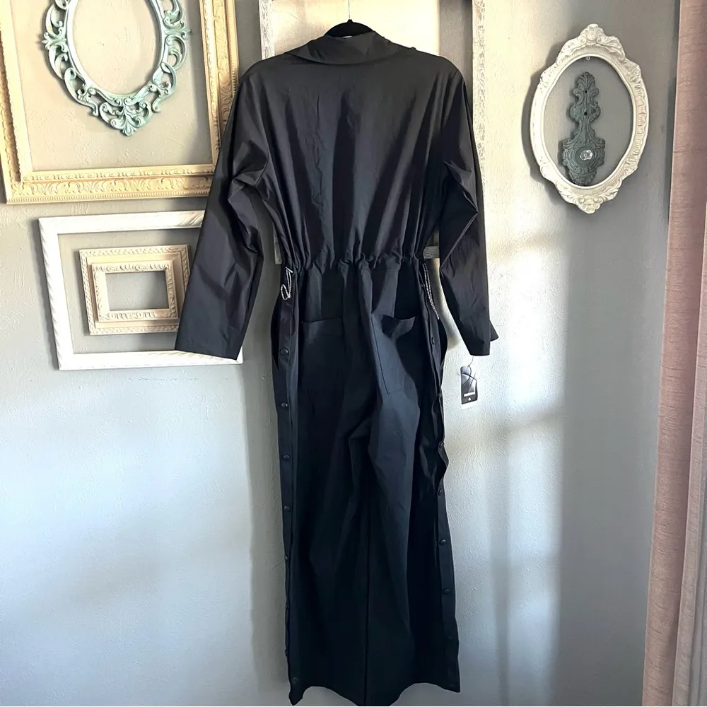 Nike WNBA Coverall Black Jumpsuit - Image 5