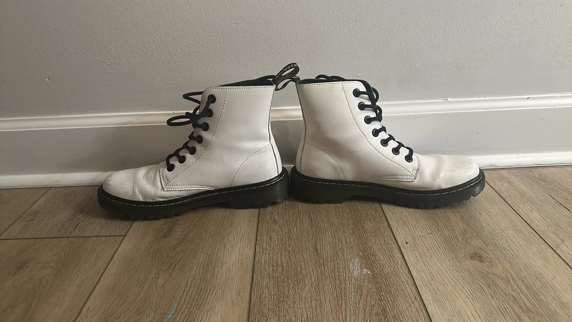Doc Marten White Boots - Image 9