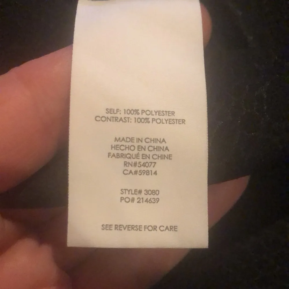 CAbi Bustier Croc Print Peplum Hem Top Black 4 Dressy RegencyCore Date Night - Image 6