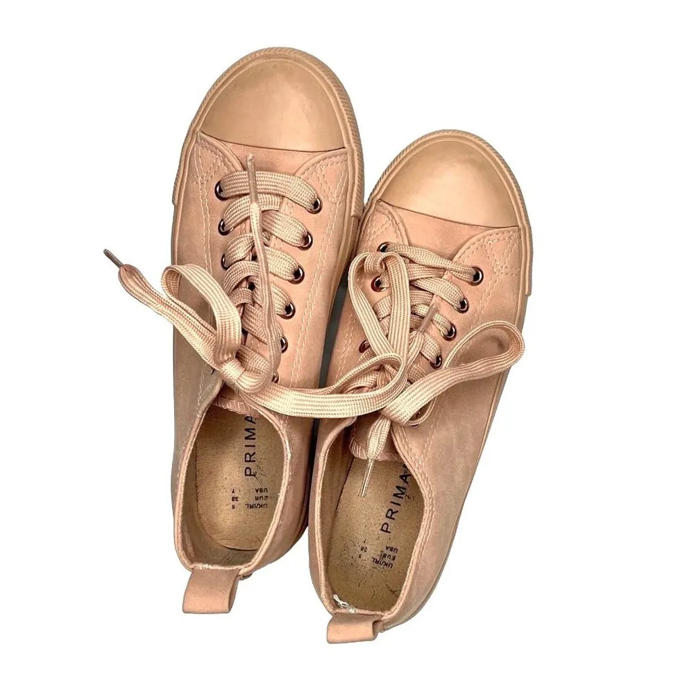 PRIMARK ROSE PINK SNEAKERS women's size 7 - Image 2