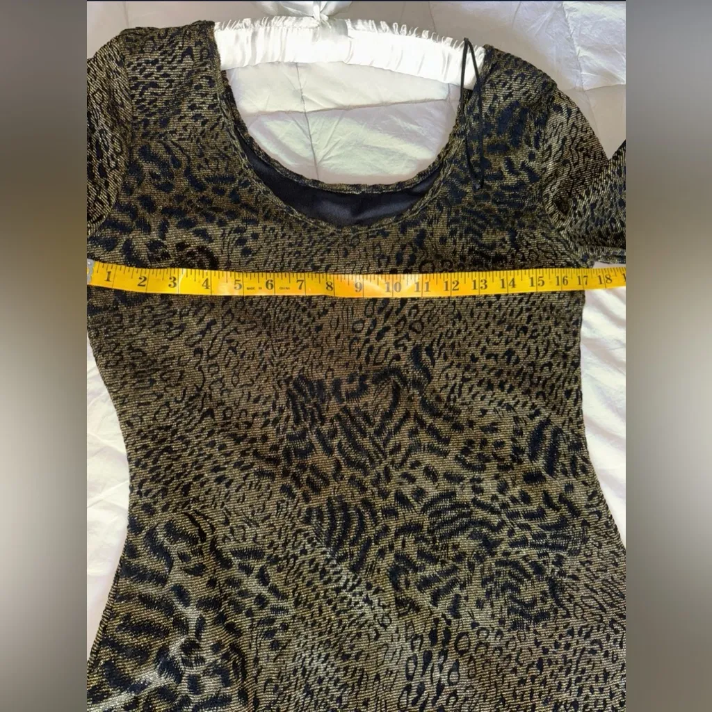 Foreign Exchange Animal Print Long Sleeve Dress - Image 6