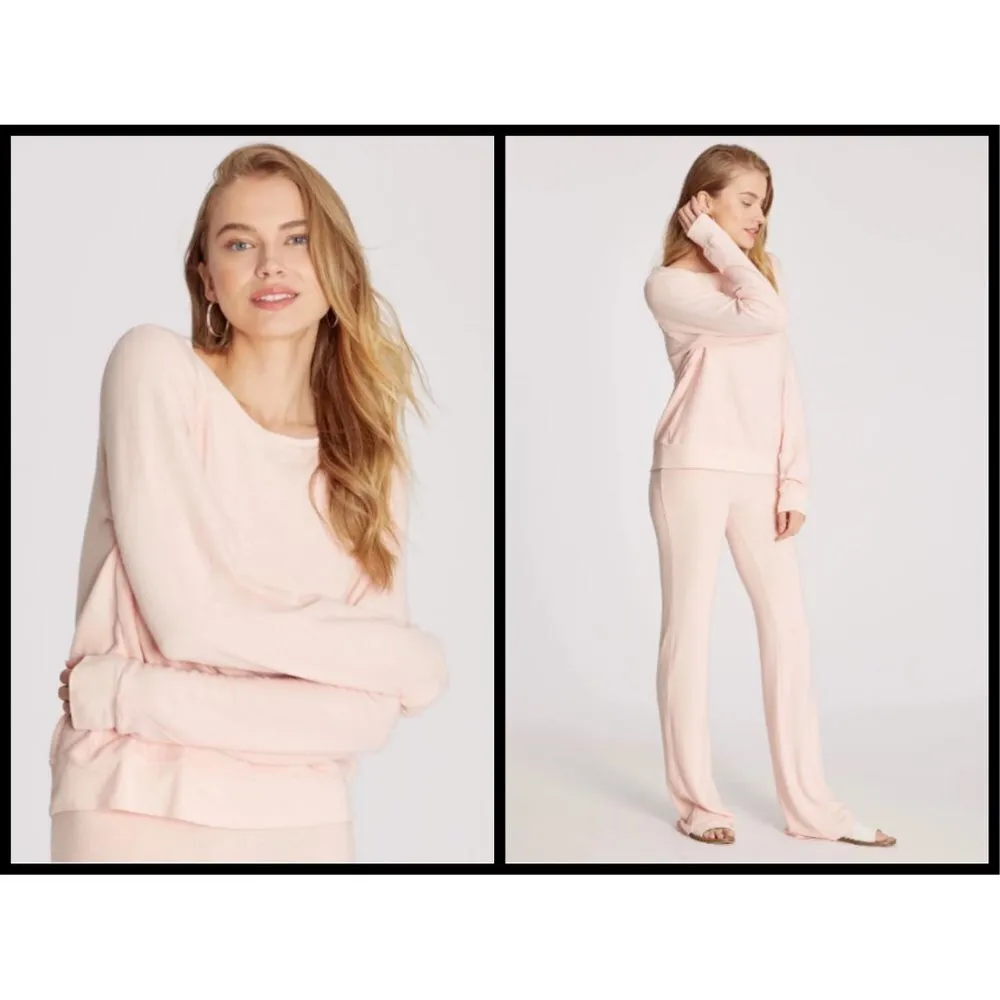 💕WILDFOX💕 Baggy Beach Jumper Pullover ~ Pink NWT - Image 5