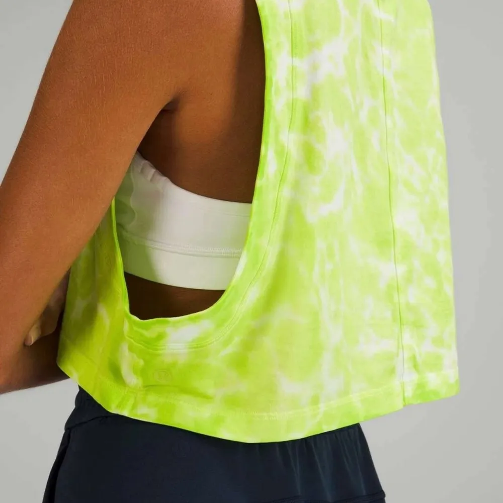 Lululemon All Yours Crop Tank - Tie Dye- Sz 6
Sold out style - Image 3