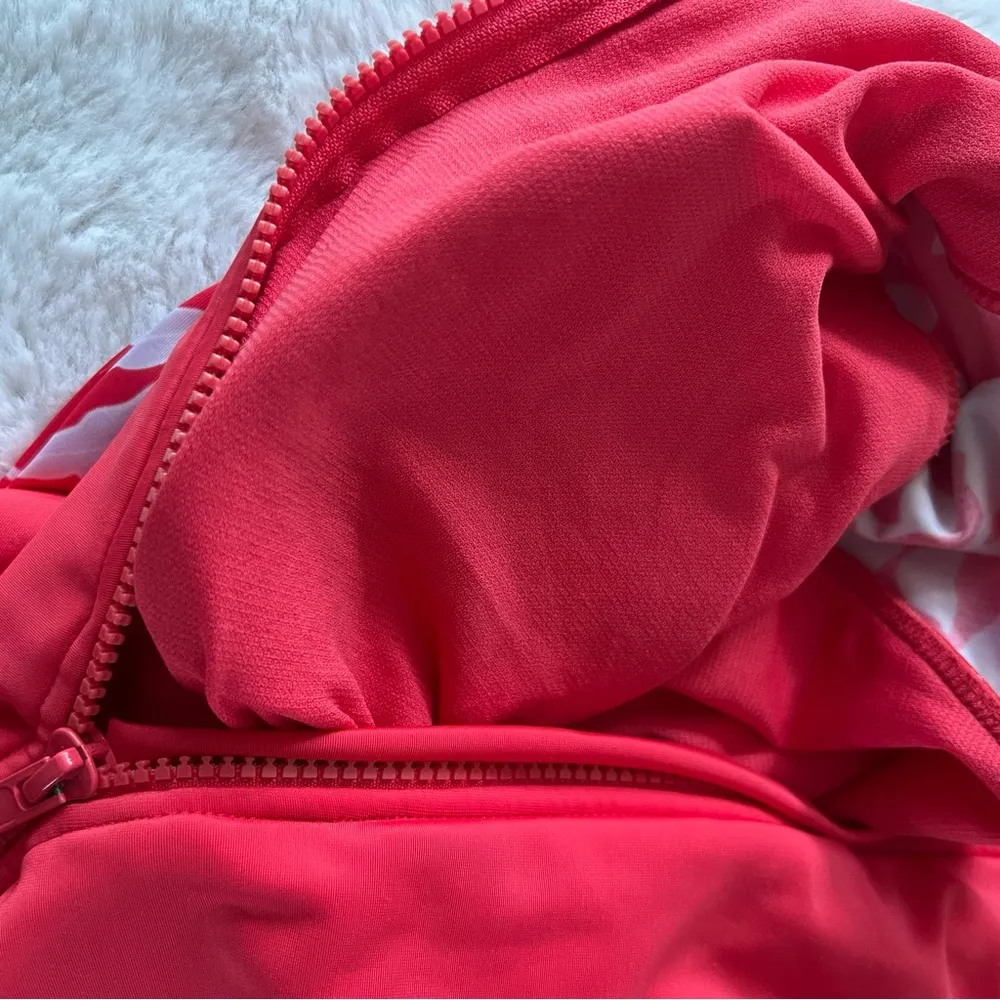 Long sleeve zip front one piece bathing suit - Image 6