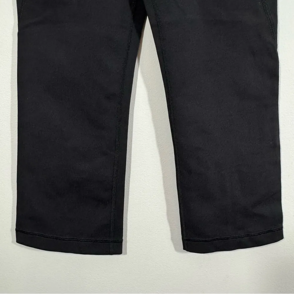 Lululemon Gather & Crow Back Slit Ruched Crop Leggings - Image 3
