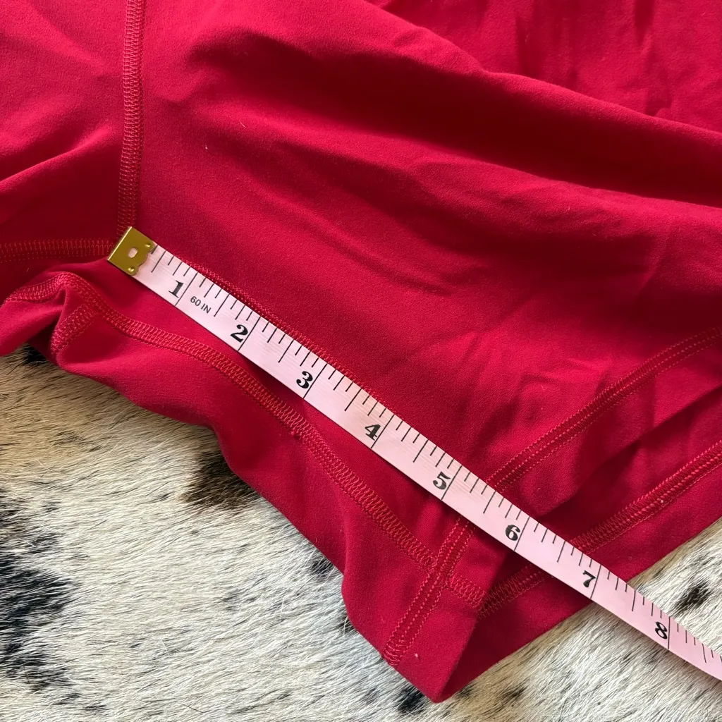 Lululemon  Align Short 6" Dark Red Size 12 - Image 9