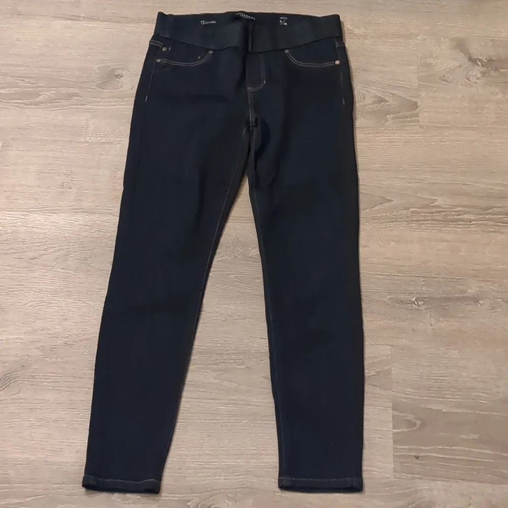 Liverpool Pull On The Denim Leggings Jeans size 6P Blue - Image 2