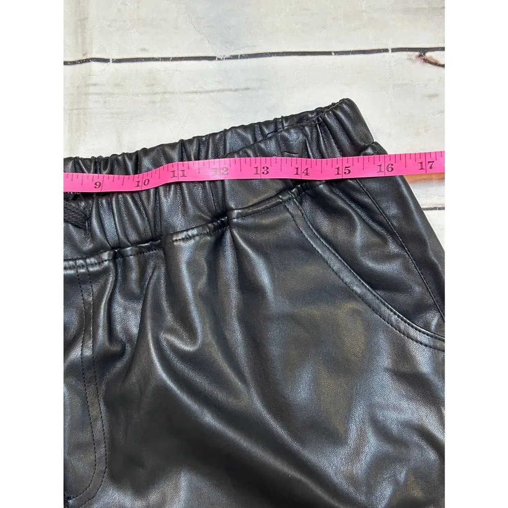 Almost Famous Faux Leather Pants XL 32 inch Waist - Image 5