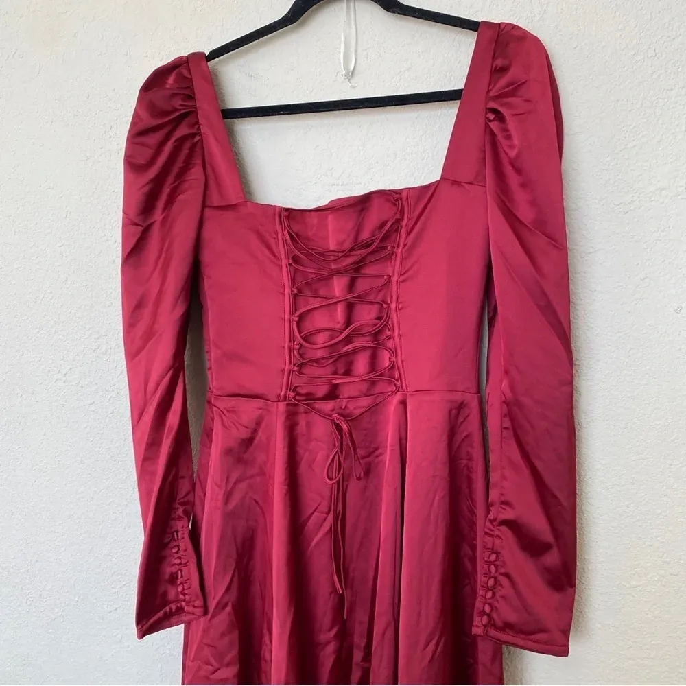 HOUSE OF CB 'Sebille' Ruby Corset Midi Dress NWOT‎ size M $285 - Image 12