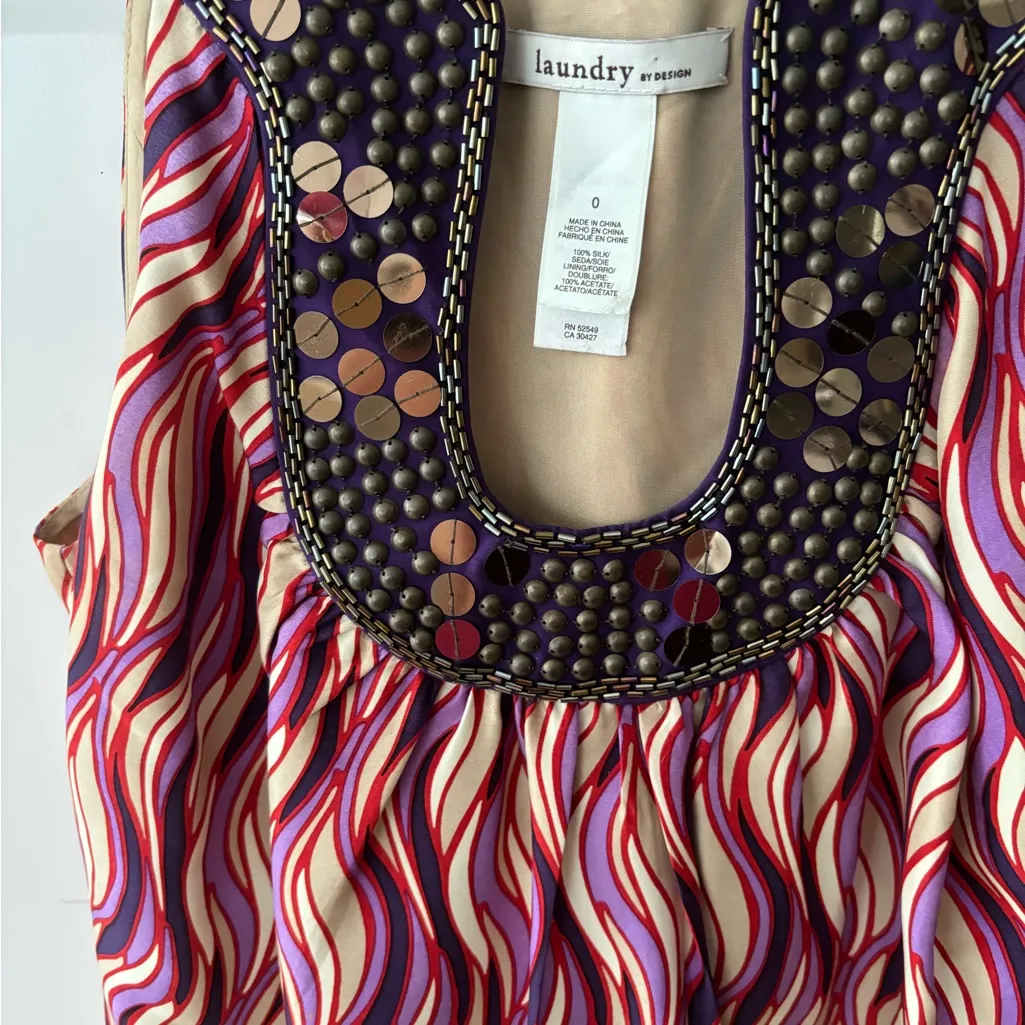 Laundry by design‎ silk dress - Image 2