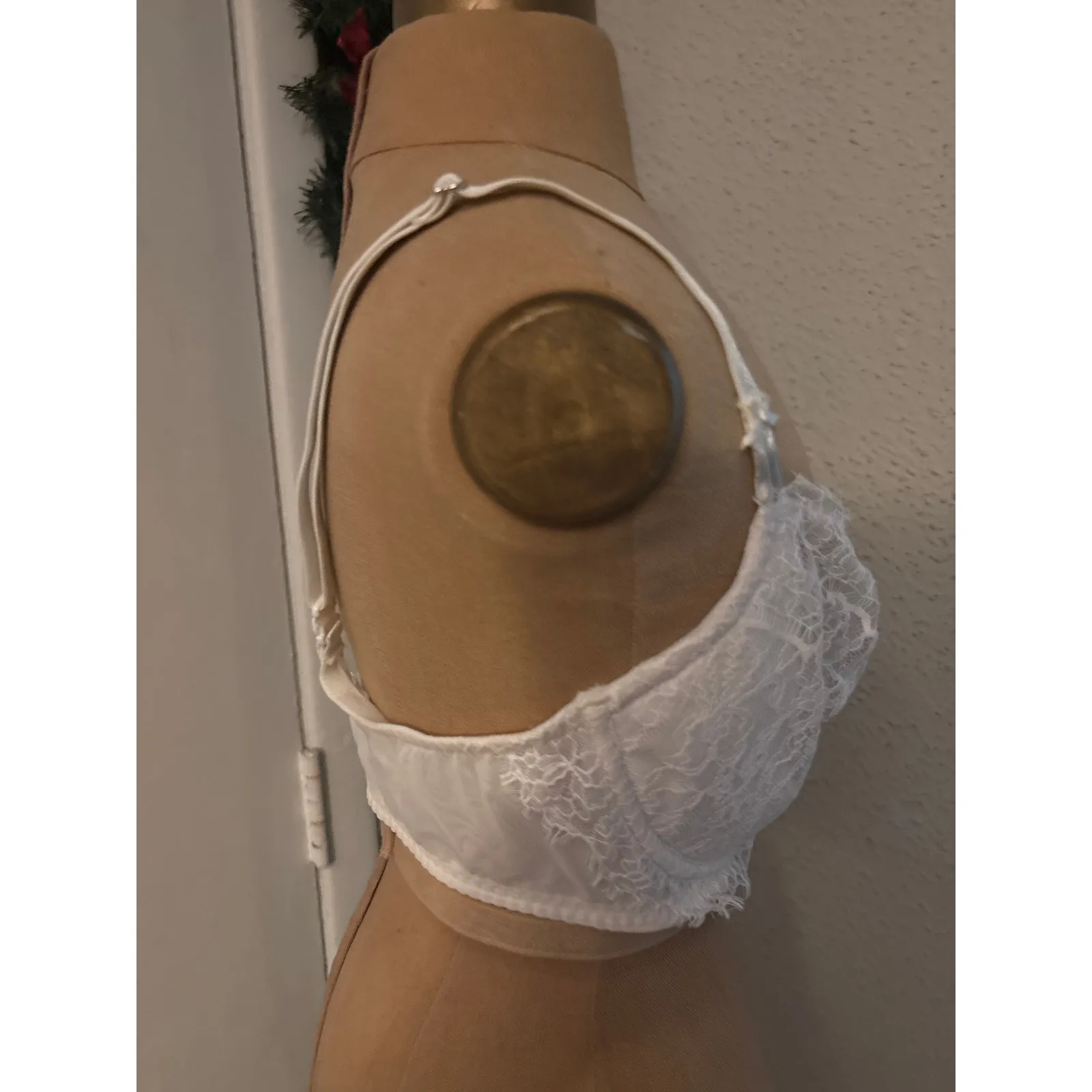 Victoria Secret White Dream Angel Push Up Bra Without Padding 38DD Coquette Girl - Image 5