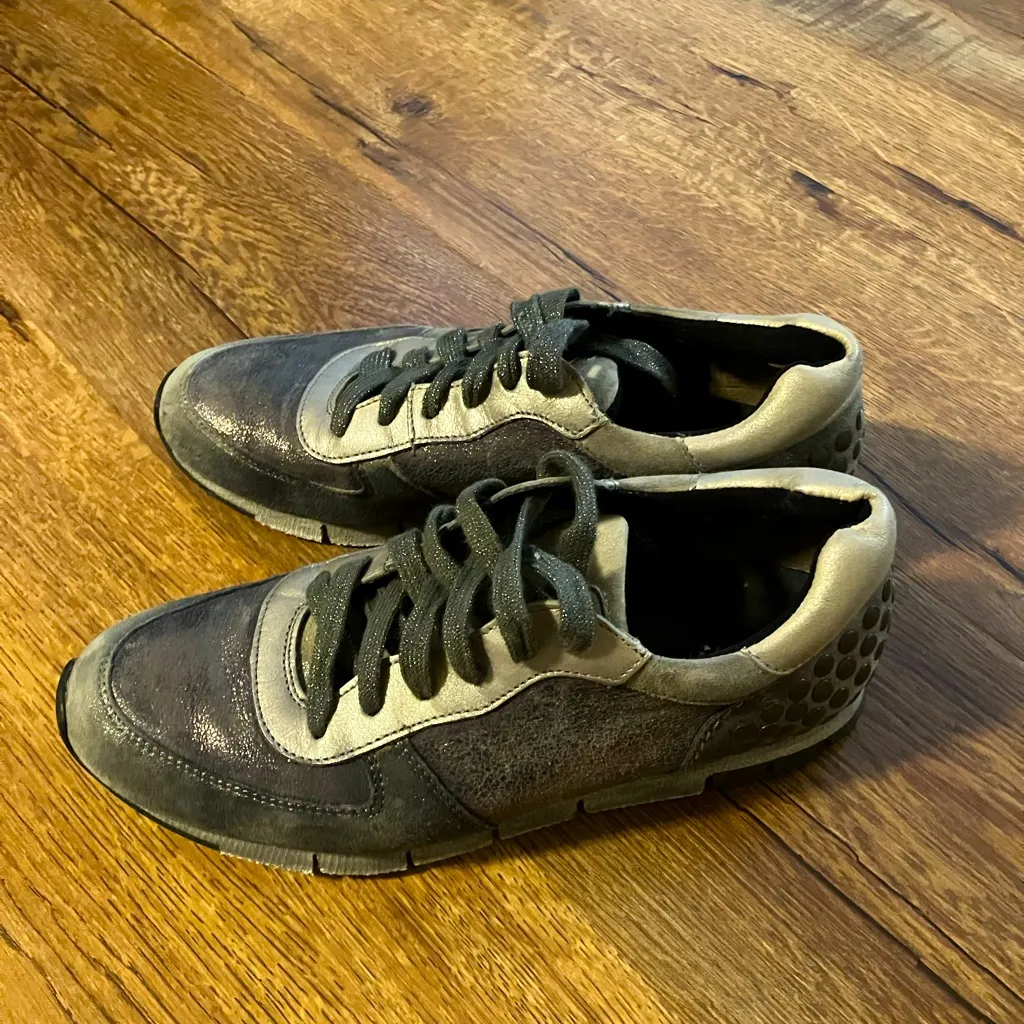 Paul Green Glitter Studded Sneakers - Image 10