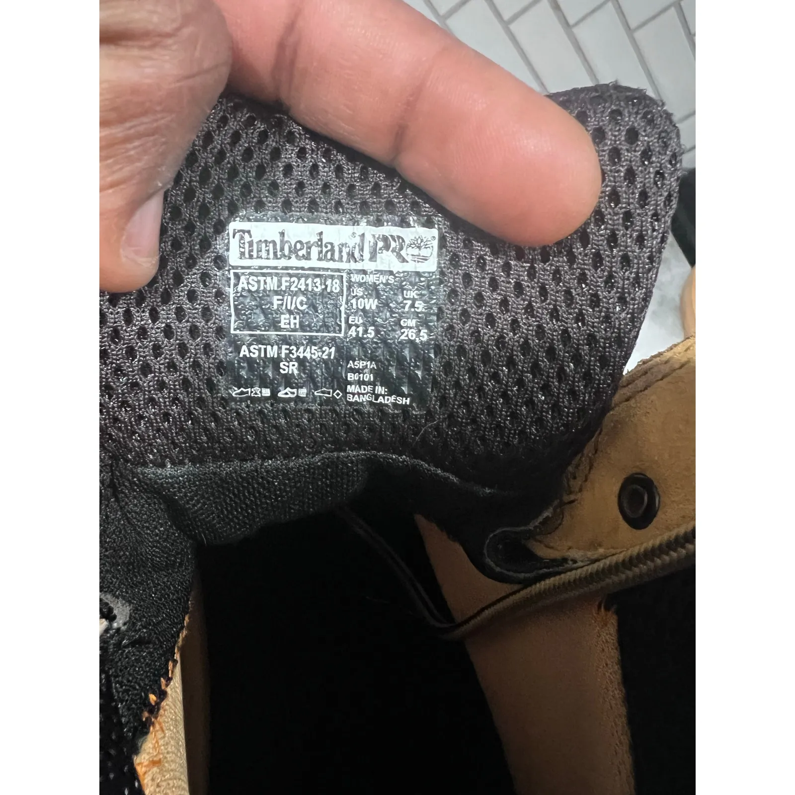 Timberland PRO TiTAN EV 6” Women’s Waterproof Work Boots 10W Composite Toe - Image 12