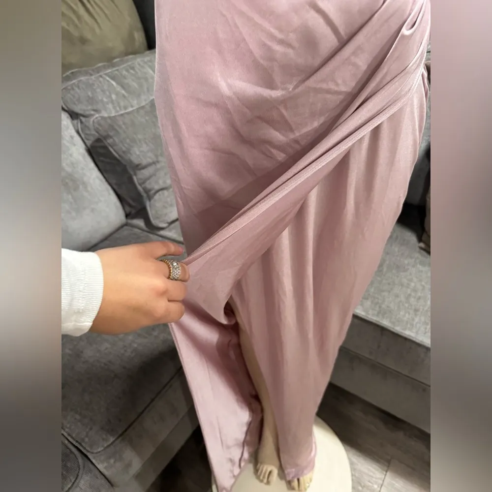 AMTIOUS 🌸 sequin corset dusty pink dress ✨ Size M - Image 12