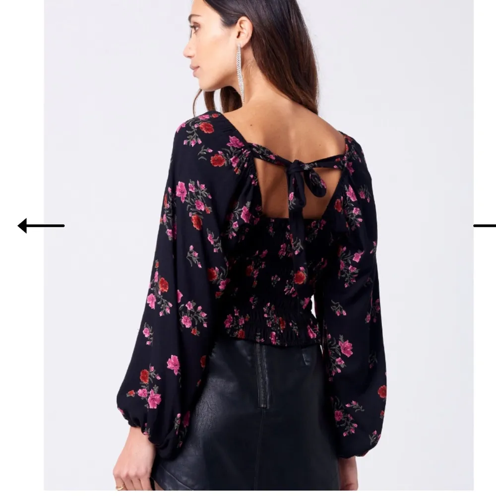 SALTWATER LUXE tessa top in black small - Image 3