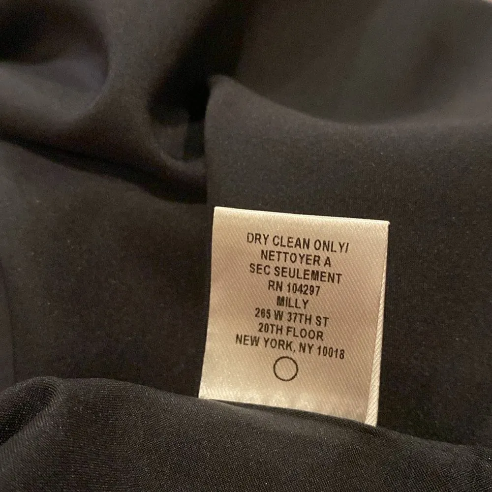 #700 MILLY Bow Sleeve Mod Mini Dress - Image 9