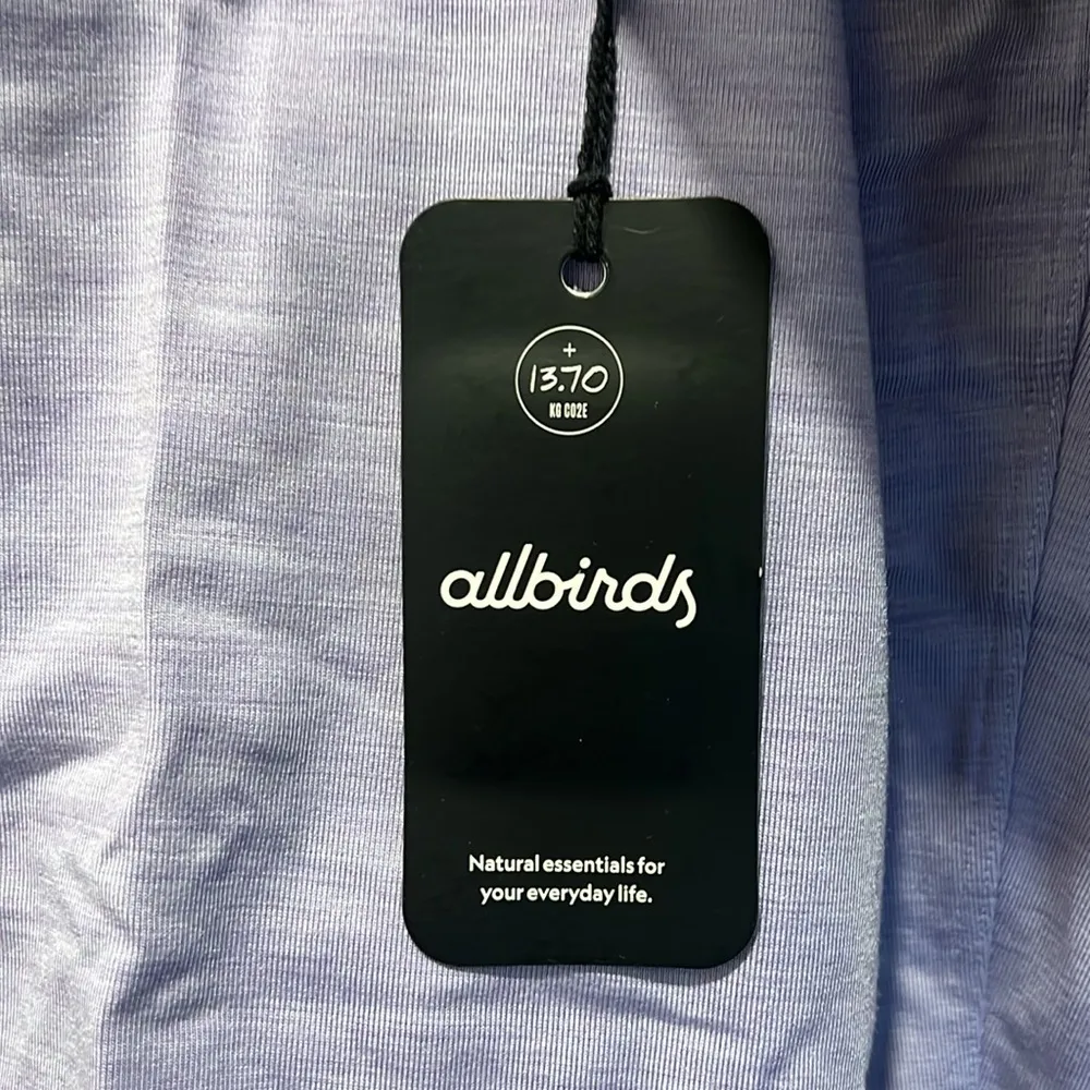 NWT Allbirds Size L. 3/4 length zip lightweight sweatshirt.soft and great color! - Image 6