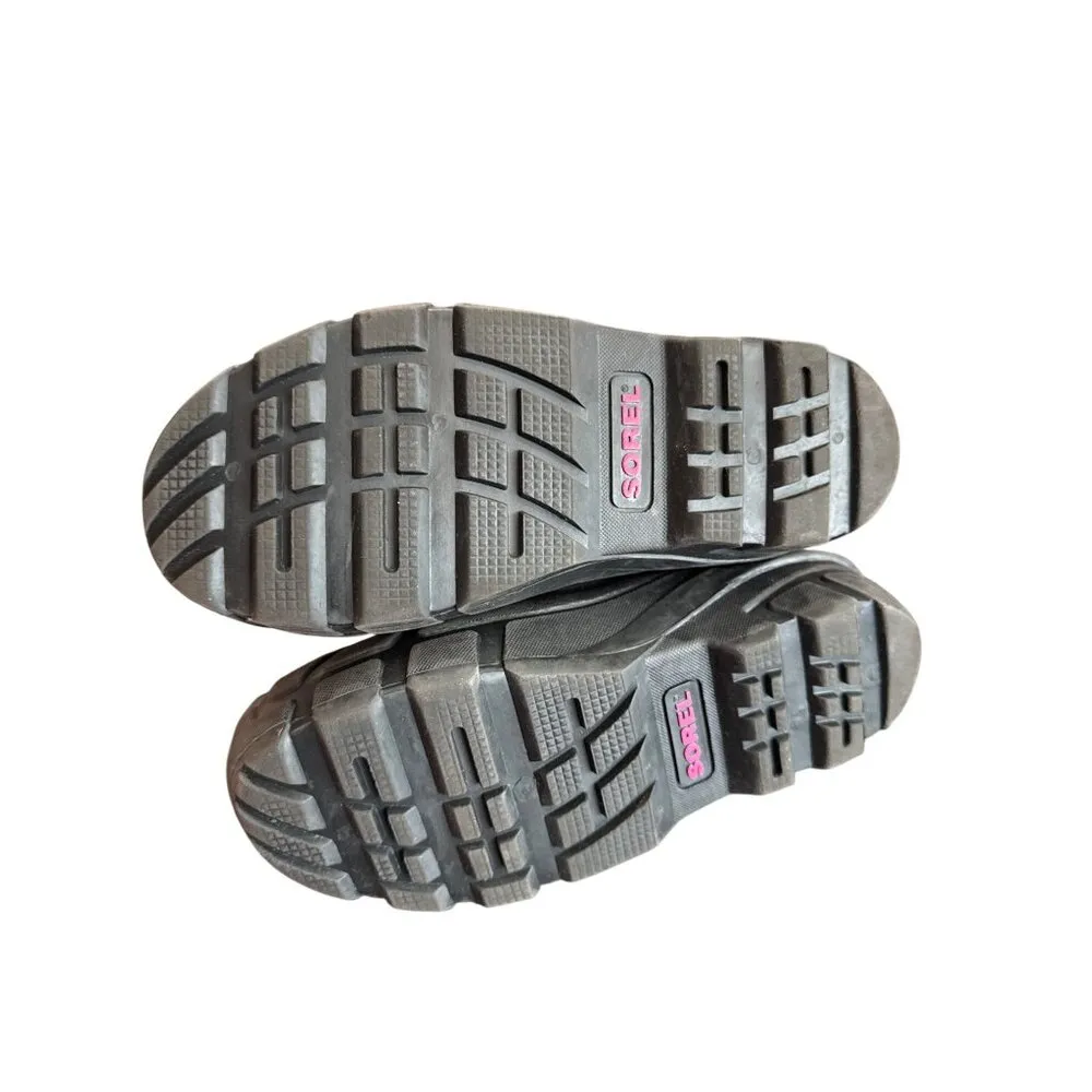 Sorel Womens Red Pink Floral Winter Rain Boots Size 4 SKU8111 - Image 8